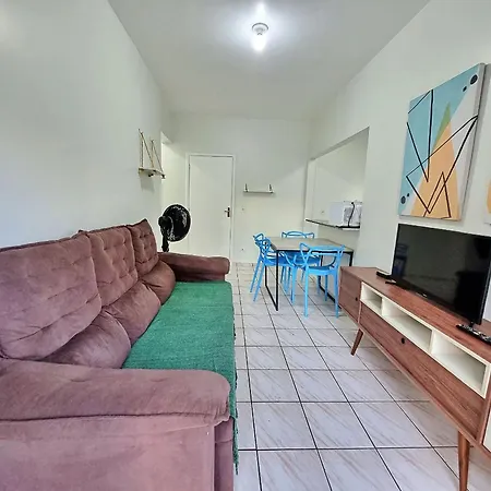 01 Dorm C/Ar Cond, Wi-Fi Apartment Guaruja Exterior photo