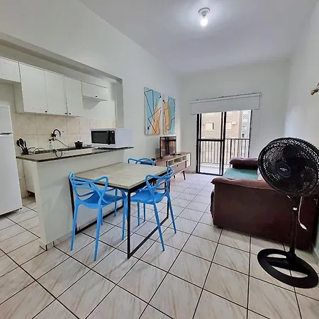 01 Dorm C/Ar Cond, Wi-Fi Apartment Guaruja Exterior photo