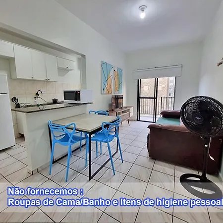01 Dorm C/Ar Cond, Wi-Fi Apartment Guaruja Exterior photo